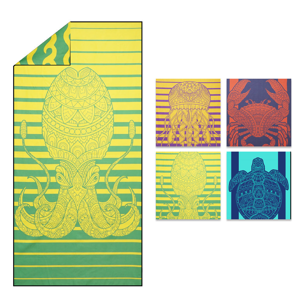 4Monster Undersea Friends Beach Towel