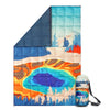 4Monster Down Puffy Camping Travel Blanket - Yellowstone National Park