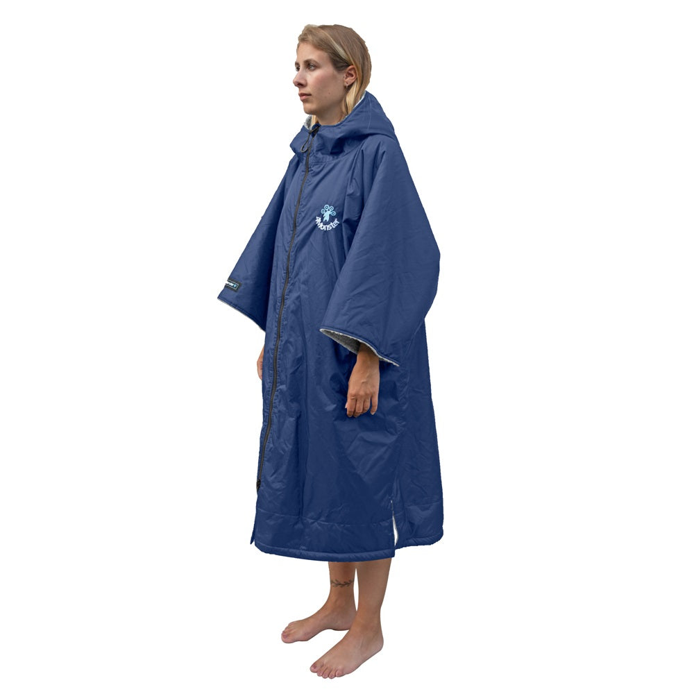 4Monster Changing Robe Warm Camo Fleece Lining Beach Usage