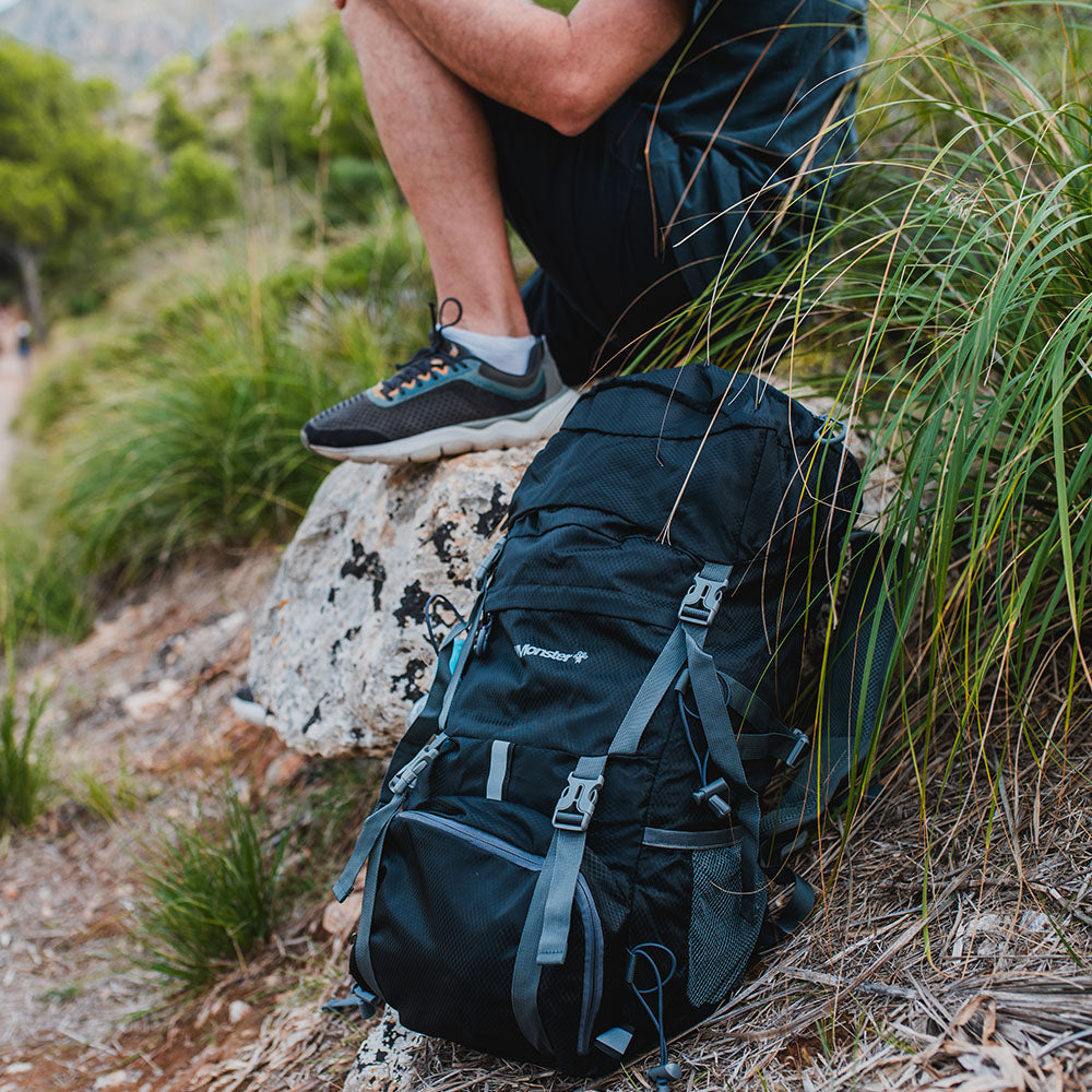 4monster Lightweight Portable 32L Hiking Backpack For Travel And Hiking