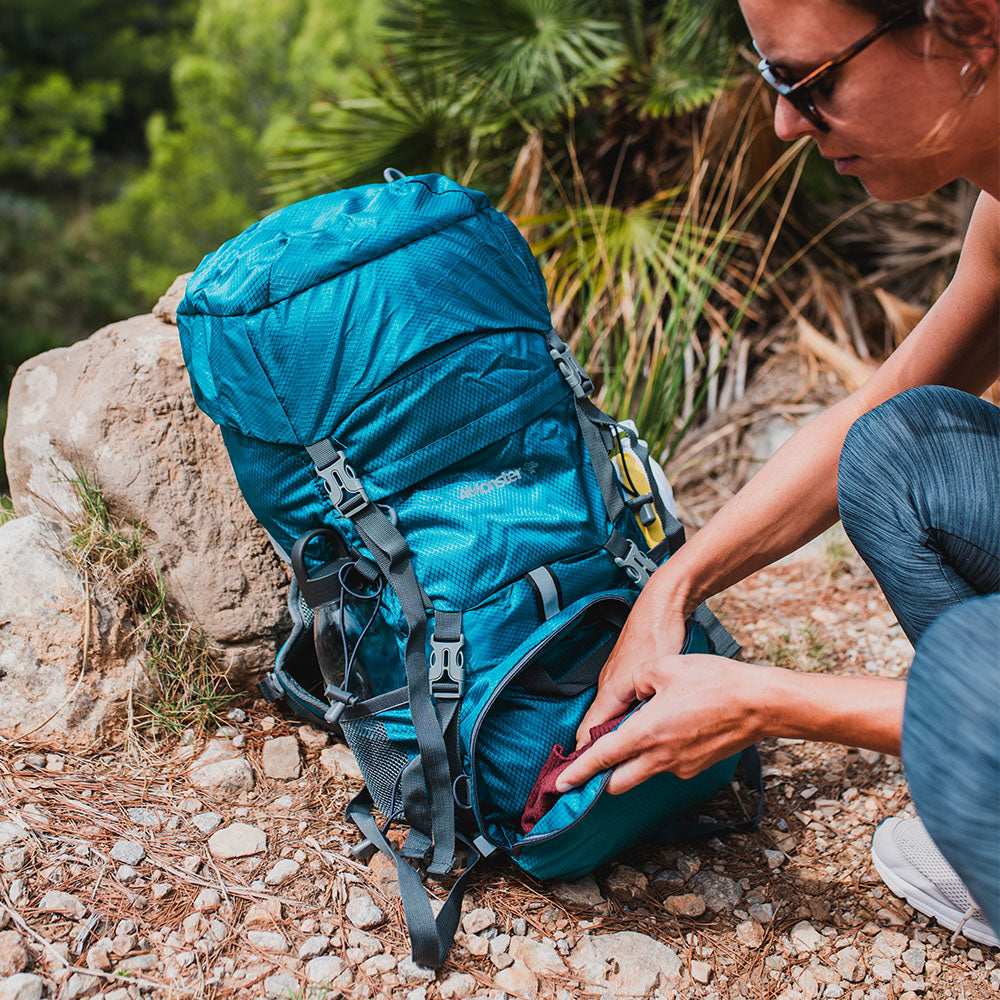 4monster Lightweight Portable 32L Hiking Backpack For Travel And Hiking