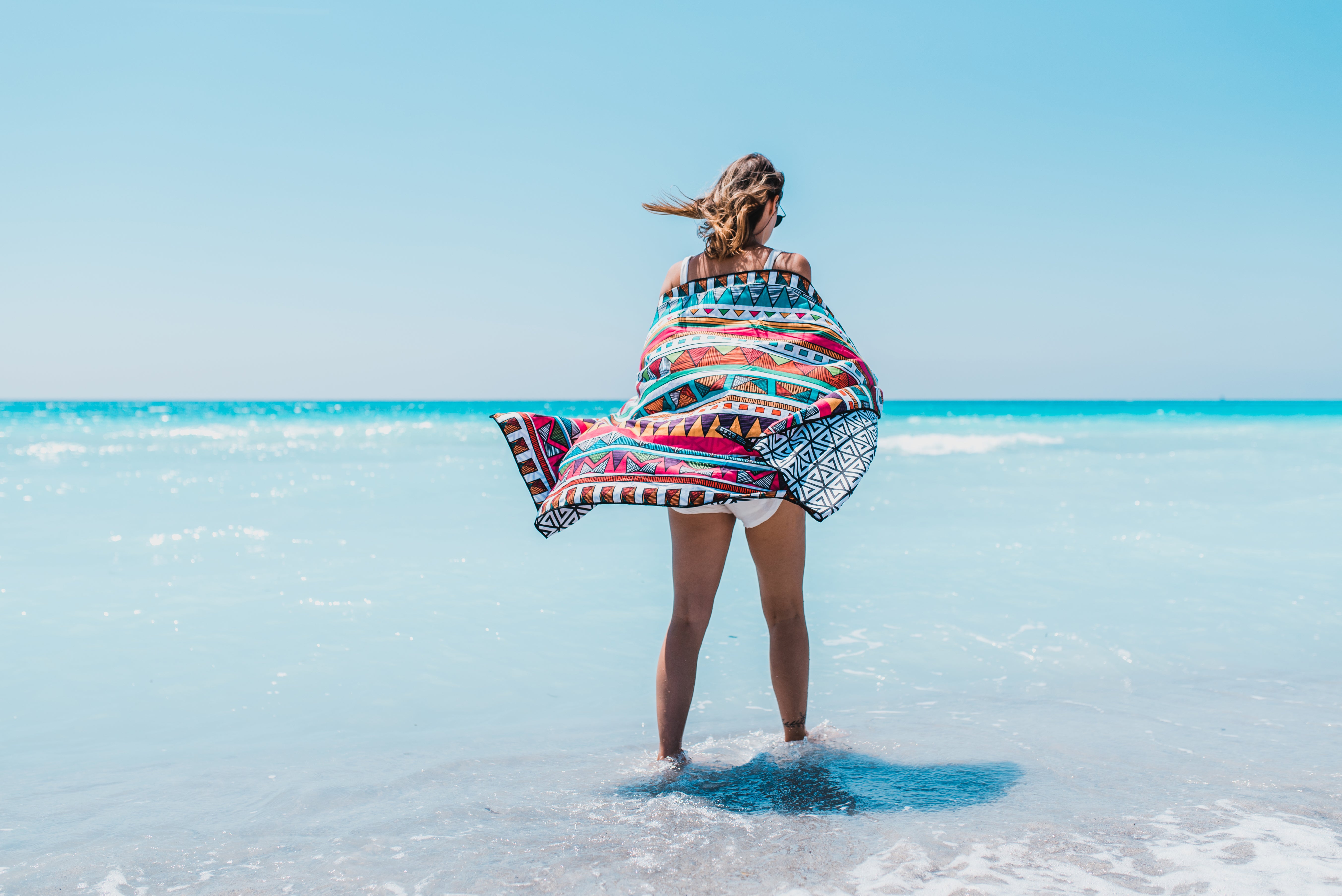 4Monster Sand-Free Beach Towel Bohemian