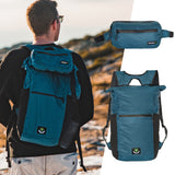 Load image into Gallery viewer, 4Monster Backpack Waist Pack 2 in 1, Waterproof Lightweight Packable Backpack