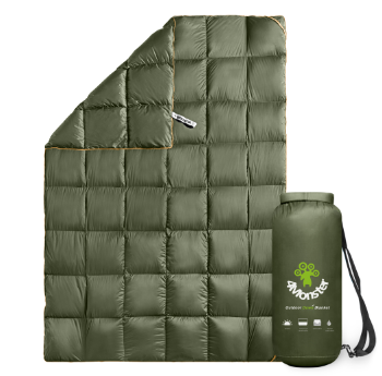 Couverture en duvet gonflée en treillis 4Monster