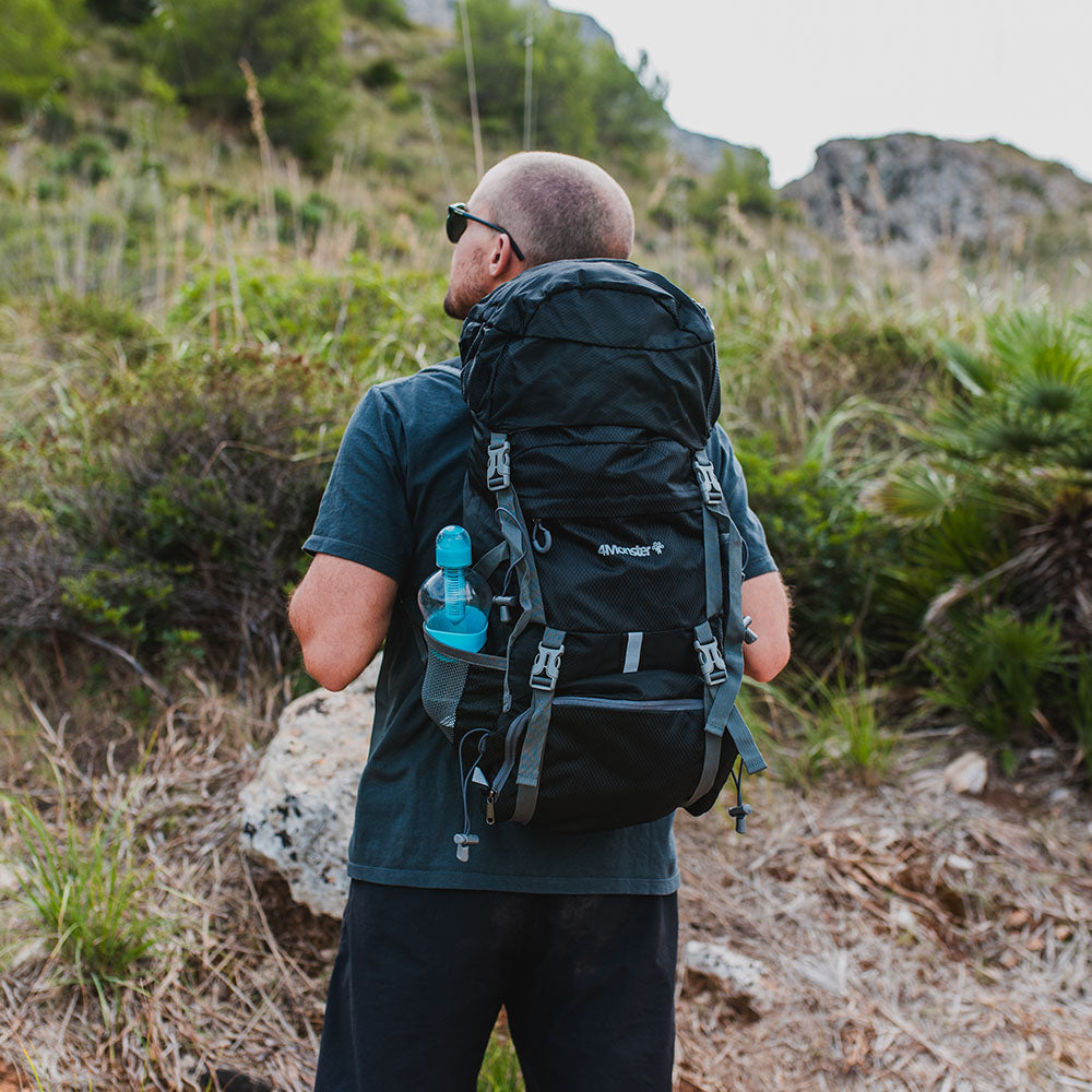 4monster Lightweight Portable 32L Hiking Backpack For Travel And Hiking