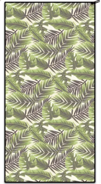 New Released-4Monster Quick Dry Beach Towel Palm Leaves Series