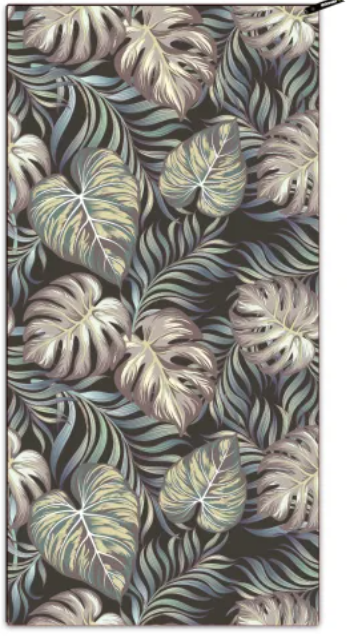 New Released-4Monster Quick Dry Beach Towel Palm Leaves Series
