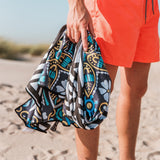 4Monster 3 Size Microfiber Camping/Beach/Face Towels For Multi-use microfiber towel 4Monster