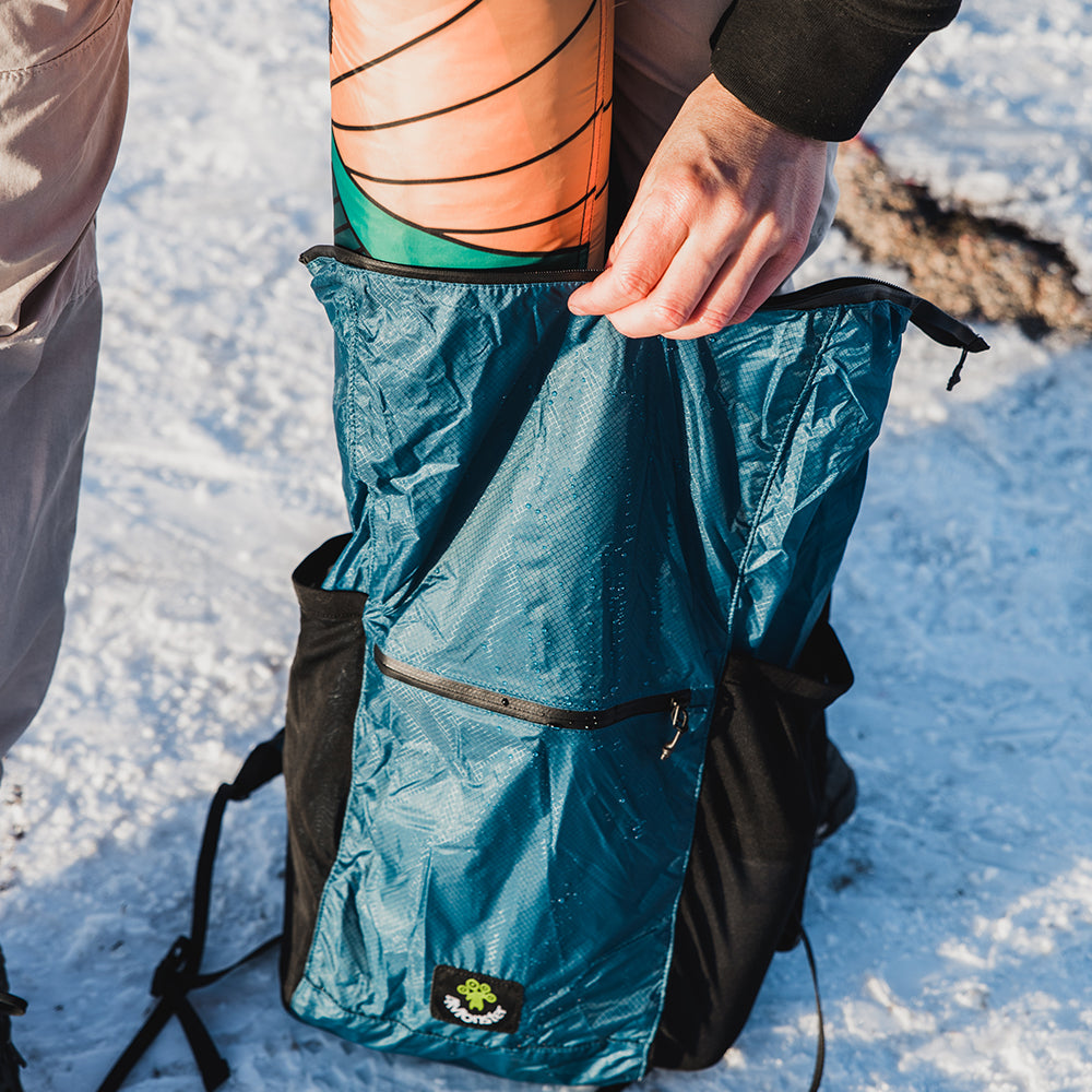 4Monster Backpack Waist Pack 2 in 1, Waterproof Lightweight Packable Backpack 4monster outdoor