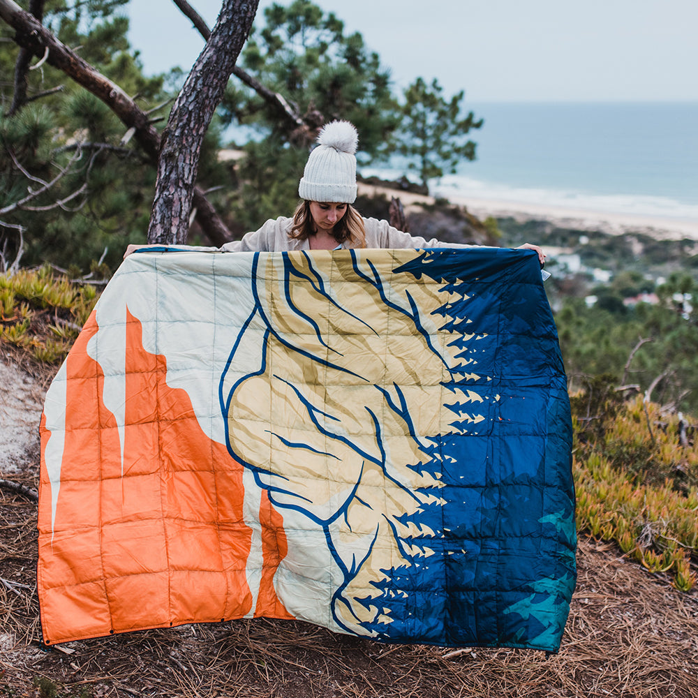 4Monster Down Blanket + Patterned Down Blanket 4monster outdoor