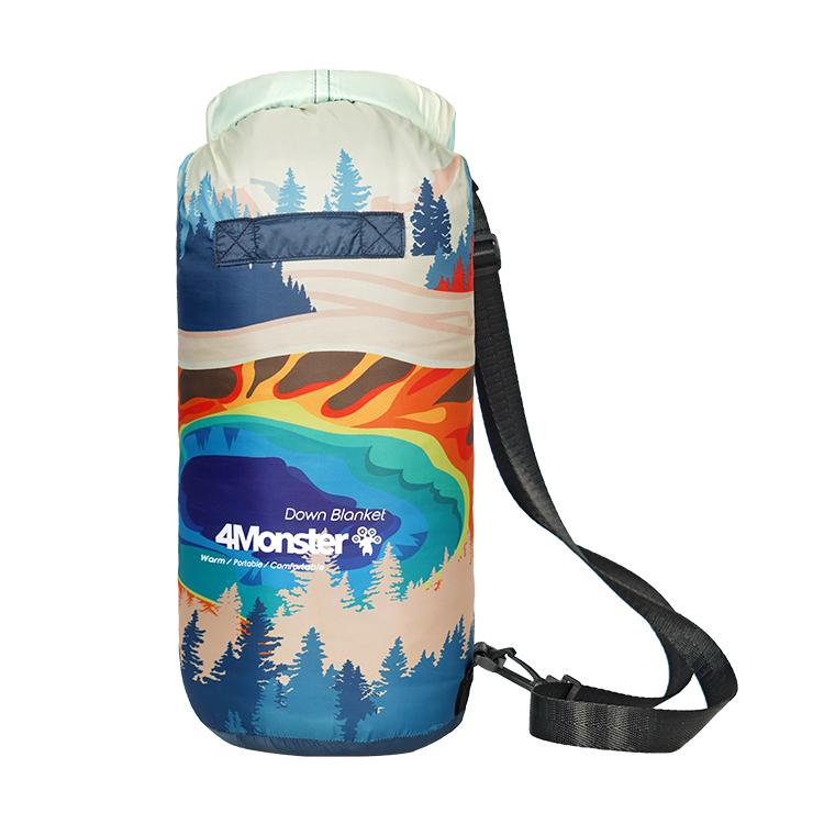 4Monster Down Puffy Camping Travel Blanket - Yellowstone National Park Camping Blanket 4monster outdoor