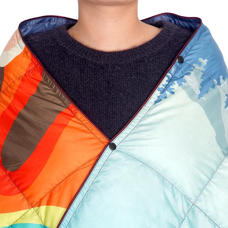 4Monster Down Puffy Camping Travel Blanket - Yellowstone National Park Camping Blanket 4monster outdoor