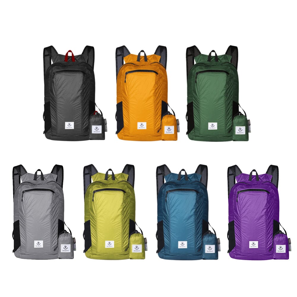 4Monster Hiking Lightweight Travel Backpack 16L + 24L 4monster outdoor Dark Grey Dark Grey