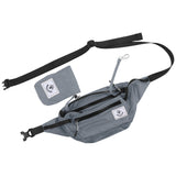 Load image into Gallery viewer, 4Monster Hiking Waist Packs Portable with Multi-Pockets Adjustable Belts- Plain Color waist bag 4Monster Light Gray 2L 