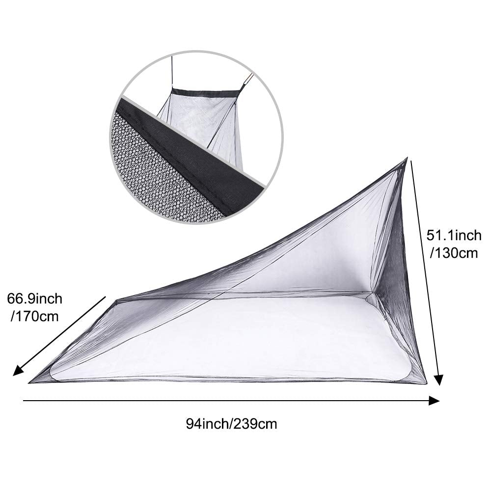 4Monster Mosquito Camping Insect Net with Carry Bag mosquito net 4Monster