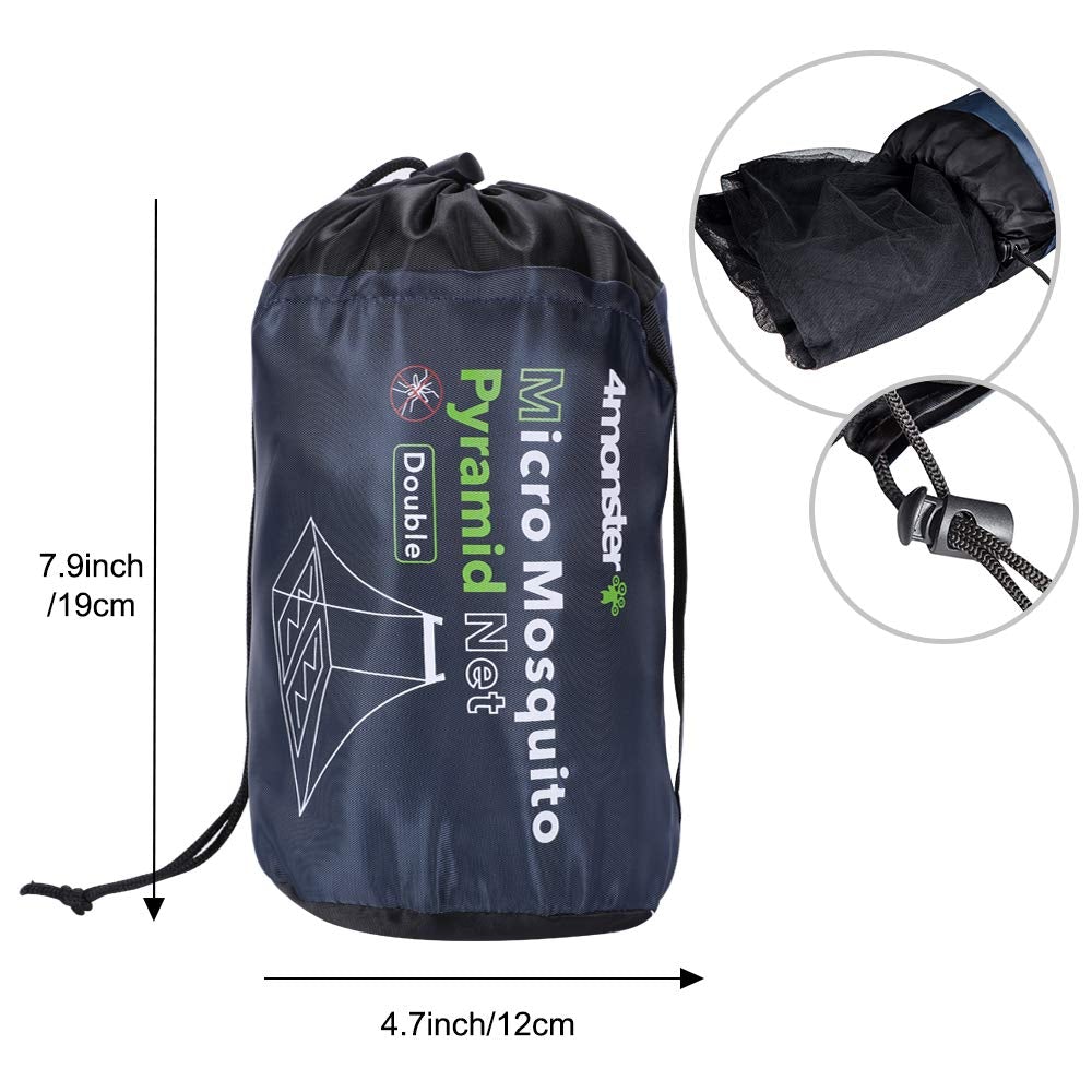 4Monster Mosquito Camping Insect Net with Carry Bag mosquito net 4Monster