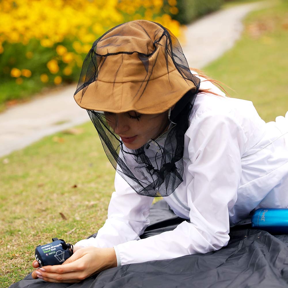 4Monster Mosquito Head Net Hat Bug Face Shield mosquito net 4Monster