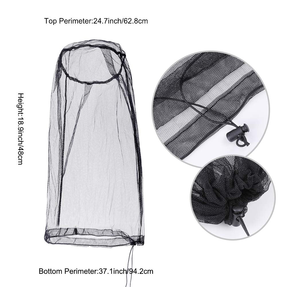 4Monster Mosquito Head Net Hat Bug Face Shield mosquito net 4Monster