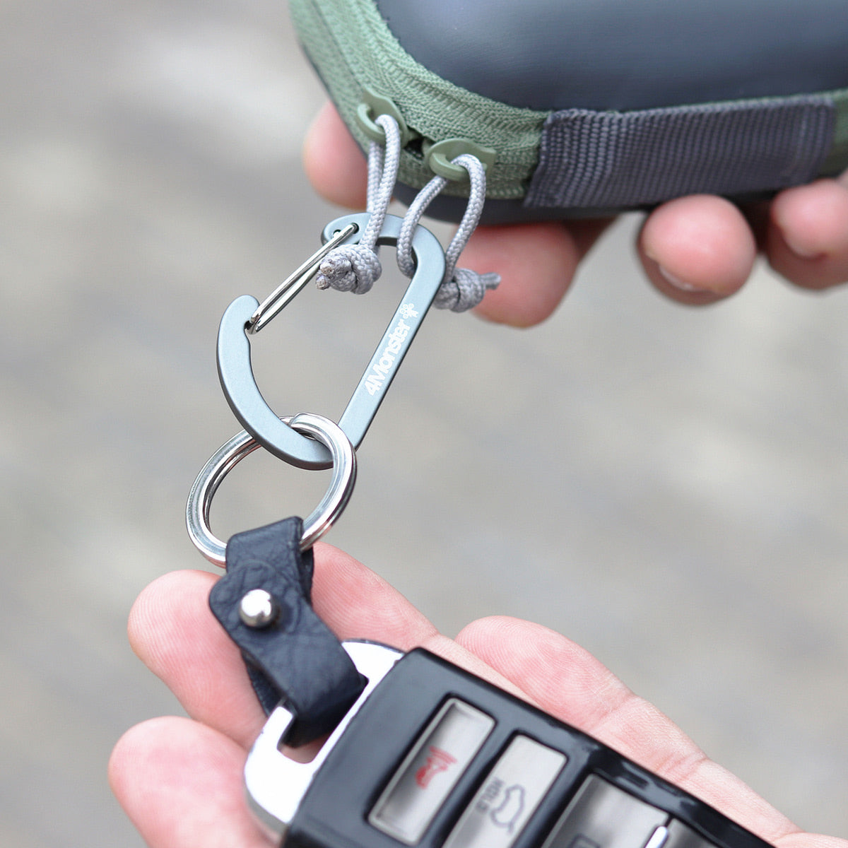 4Monster Portable Carabiner Multipurpose Camping Keychain 4monster outdoor