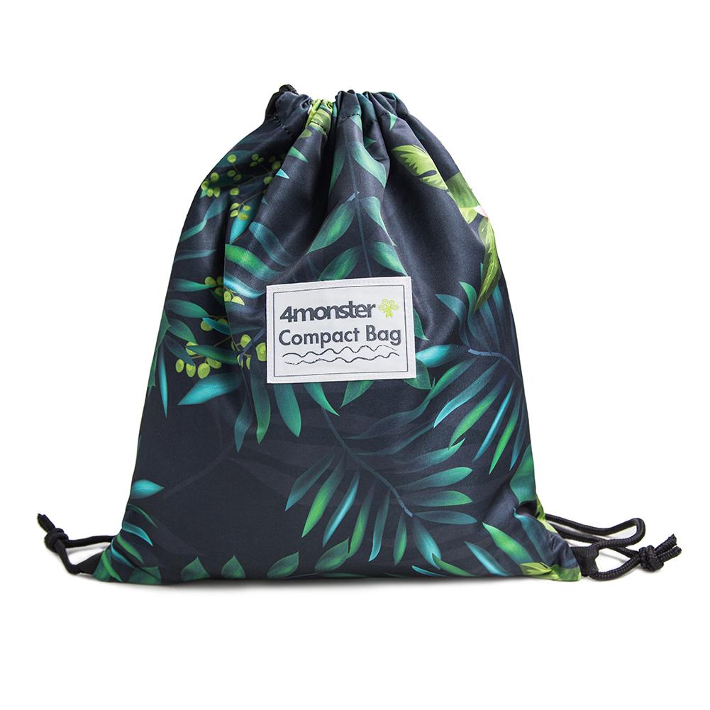 4monster Portable Dry-wet Seperation Bag backpack 4monster outdoor Dark Green