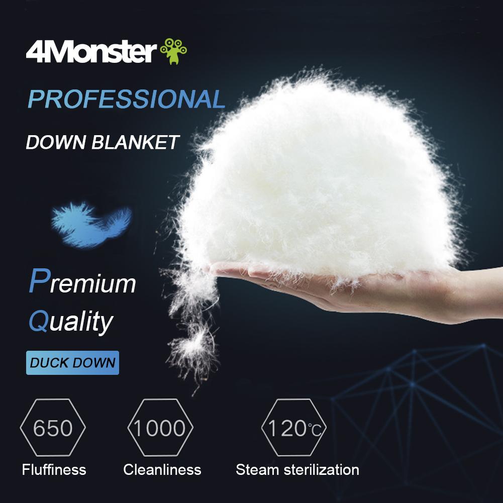 4Monster 650 Fill Power lightweight camping Packable Down Puffy Blanket - Trellis Camping Blanket 4Monster