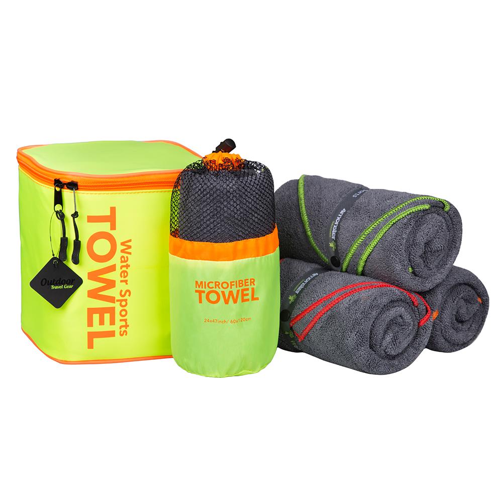 4Monster Water Sports Microfiber Terry Towel 4 In Set microfiber towel 4Monster