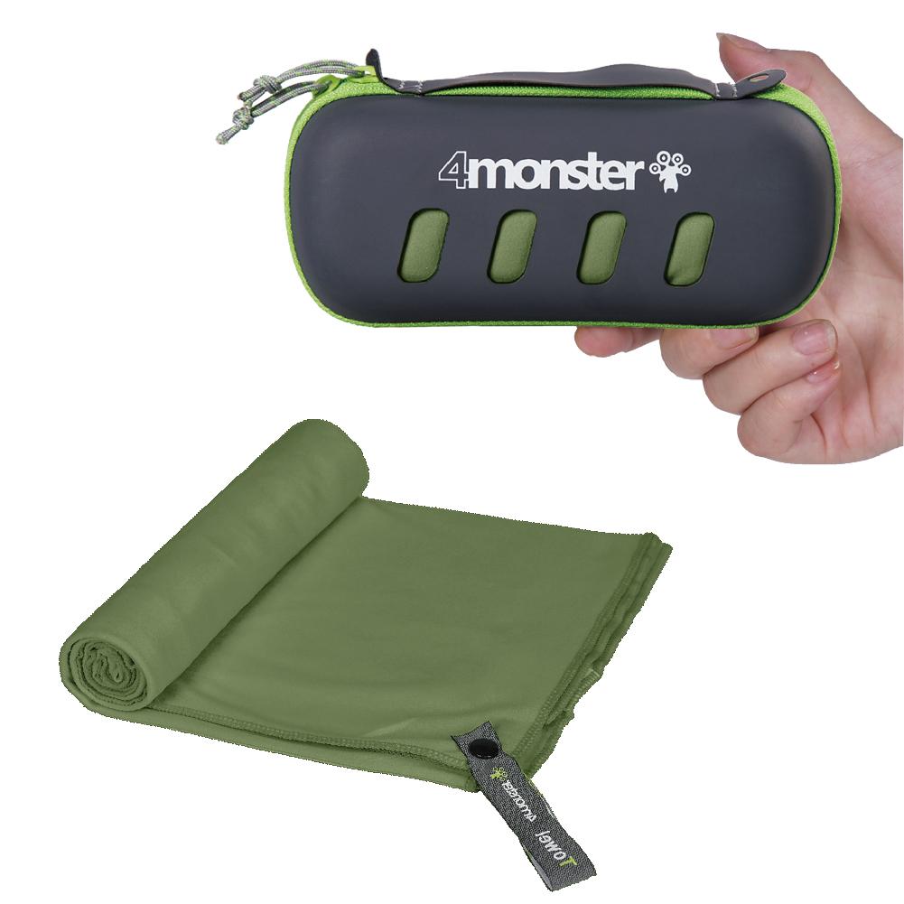 EVA Case 100% Polyester Microfiber Towel microfiber towel 4Monster