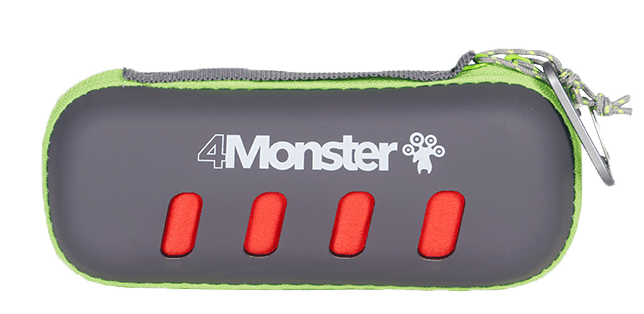 EVA Case 100% Polyester Microfiber Towel microfiber towel 4Monster S Red