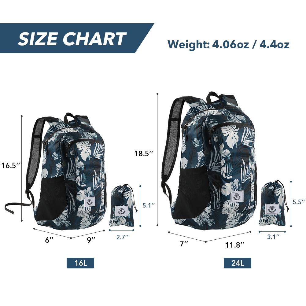 4Monster Colorful Lightweight Packable Hiking Camping Travel Backpack backpack 4Monster