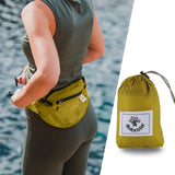 画像をギャラリービューアに読み込む, 4Monster Hiking Waist Packs Portable with Multi-Pockets Adjustable Belts- Plain Color