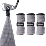 Load image into Gallery viewer, 4Monster Square Golf Towel with Magnet- 3 Towels In a Pack