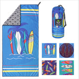Bild in Galerie-Viewer laden, 4monster Quick Dry Microfiber Surfboard Series Beach Towel