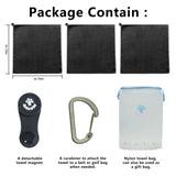 Load image into Gallery viewer, 4Monster Square Golf Towel with Magnet- 3 Towels In a Pack