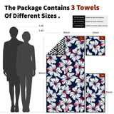 画像をギャラリービューアに読み込む, 4Monster 3 Size Microfiber Camping/Beach/Face Towels For Multi-use microfiber towel 4Monster 