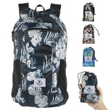 画像をギャラリービューアに読み込む, 4Monster Colorful Lightweight Packable Hiking Camping Travel Backpack backpack 4Monster 16L White leaf 