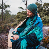 画像をギャラリービューアに読み込む, 4Monster Down Puffy Camping Travel Blanket - Impression Sunrise Camping Blanket 4monster outdoor 