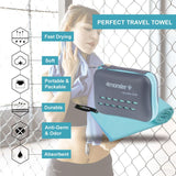 Load image into Gallery viewer, 4Monster EVA Antibacterial Travel Towel microfiber towel 4Monster 