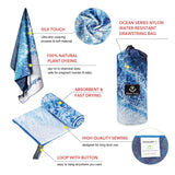 画像をギャラリービューアに読み込む, 4Monster Ocean Series Microfiber Beach Towel microfiber towel 4Monster 