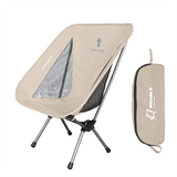 Cargar imagen en el visor de la galería, 4monster Outdoor Portable Folding Moon Chair for Travel and Camping 4monster outdoor Beige 
