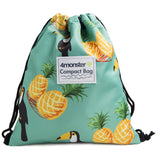 Cargar imagen en el visor de la galería, 4monster Portable Dry-wet Seperation Bag backpack 4monster outdoor Light Green 