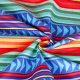 Cargar imagen en el visor de la galería, 4Monster SAND-FREE BEACH TOWEL Multi-Color Stripe 沙滩毛巾 4Monster 