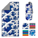 Load image into Gallery viewer, 4Monster SAND-FREE BEACH TOWEL Single Sea A trave towel 4Monster Large (63 x 31.5 inches) 