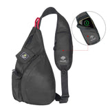 画像をギャラリービューアに読み込む, 4Monster Water-resistant Wireless Charging Backpack 10L Wireless Charging Backpack 4monster outdoor Black 