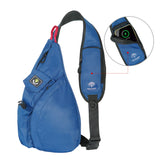 Cargar imagen en el visor de la galería, 4Monster Water-resistant Wireless Charging Backpack 10L Wireless Charging Backpack 4monster outdoor Blue 